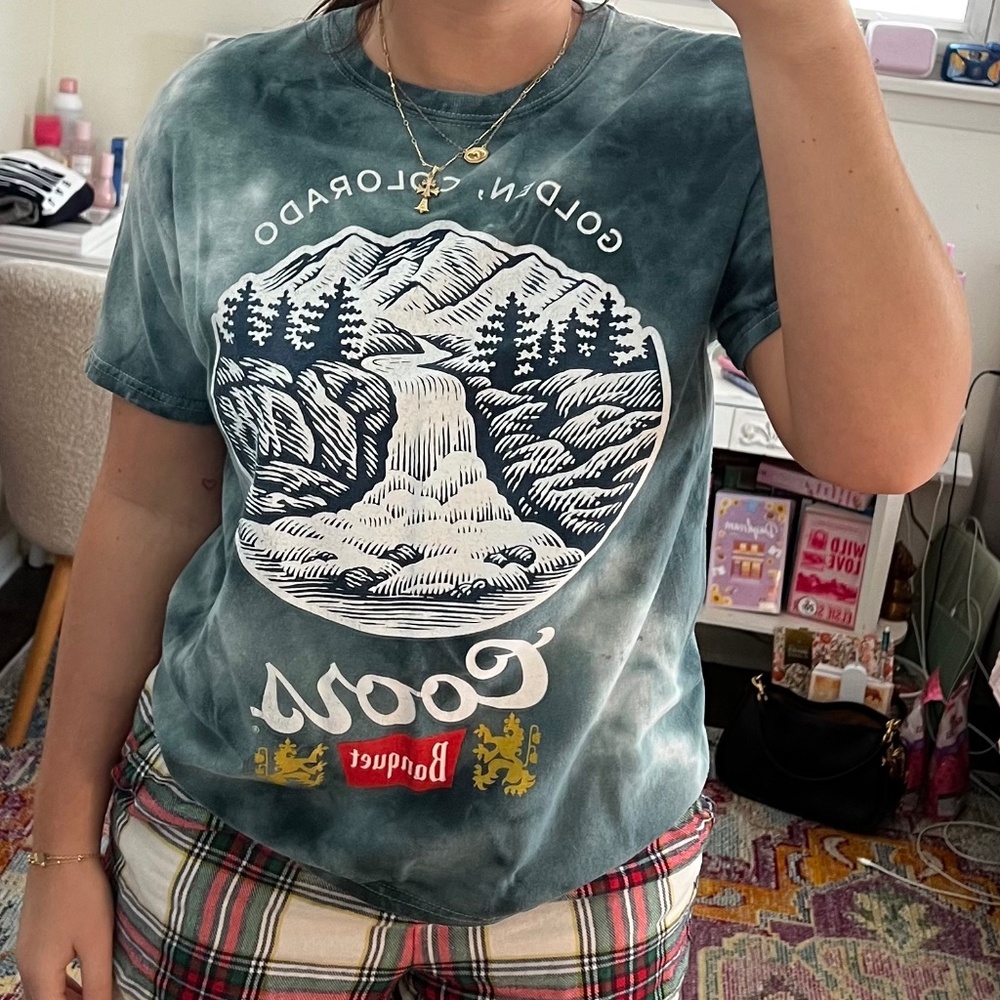 Tie Dye Coors T-Shirt